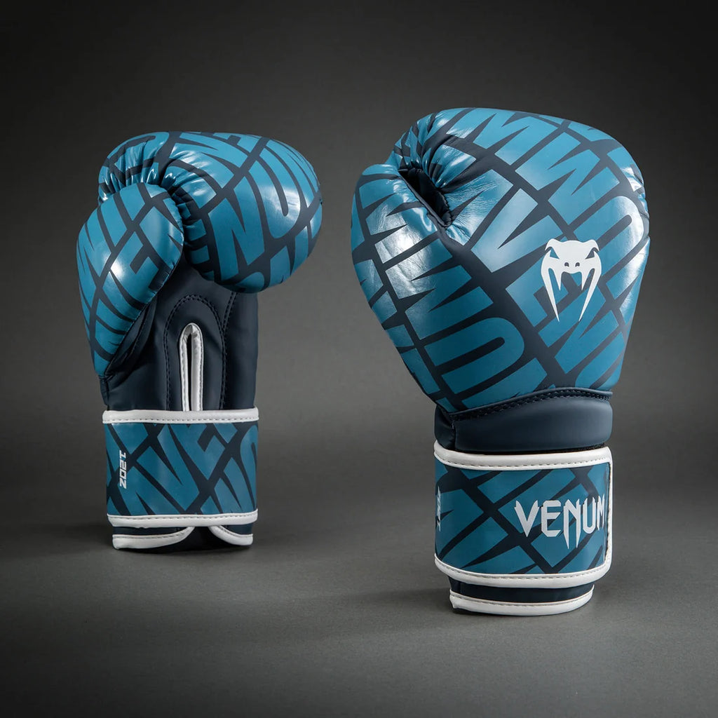 Venum Contender 1.5 XT Guantes de Boxeo - Azul Marino/Celeste
