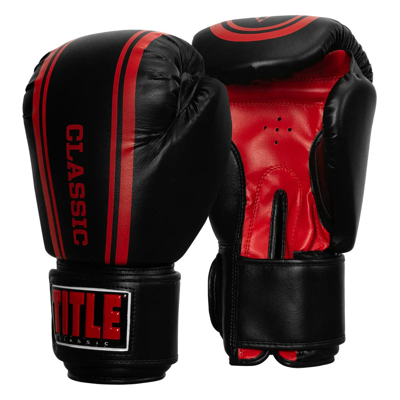 Guantes De Boxeo 14 Onzas Title Classic Speed Piel