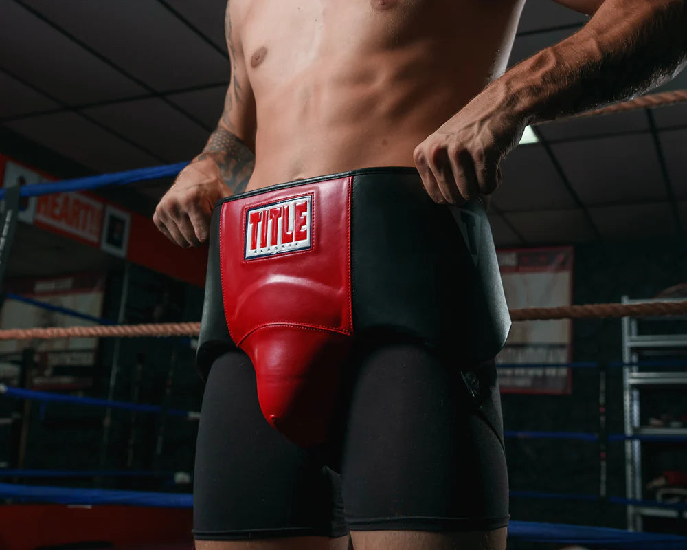Protector Genital Concha Boxeo Title Classic Ultralight Piel