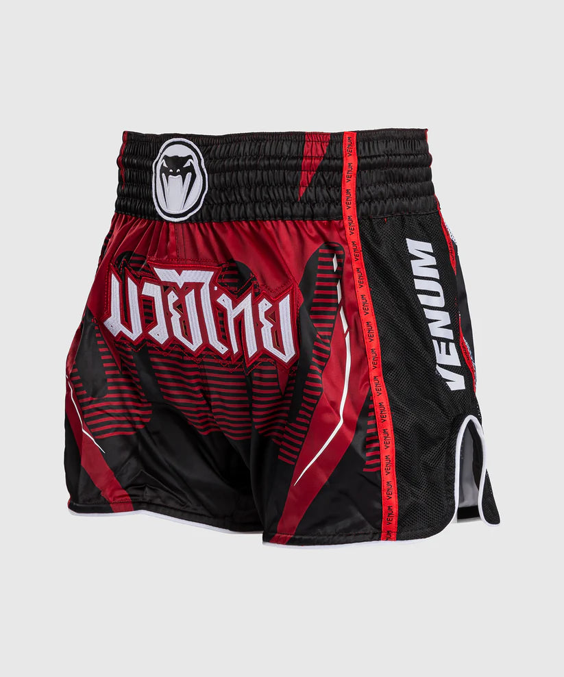 Venum Adrenaline Red Short Muay Thai Hombre