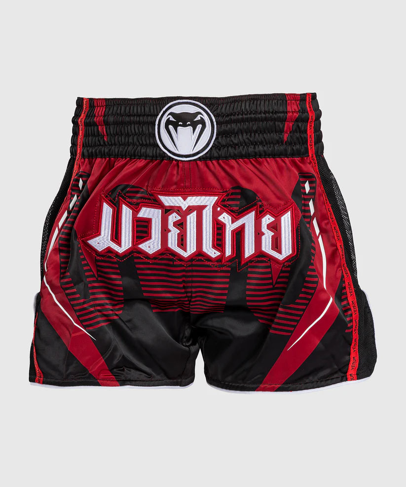 Venum Adrenaline Red Short Muay Thai Hombre