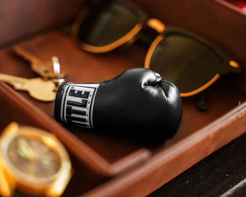 Llavero Guante De Box Mini Las Vegas Fight Shop Cuero Title