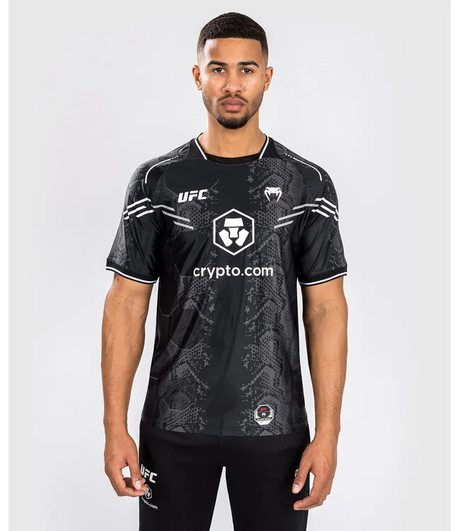 Jersey Ufc Venum Playera Oficial Authentic Fight Night Mma Negro Camuflado M