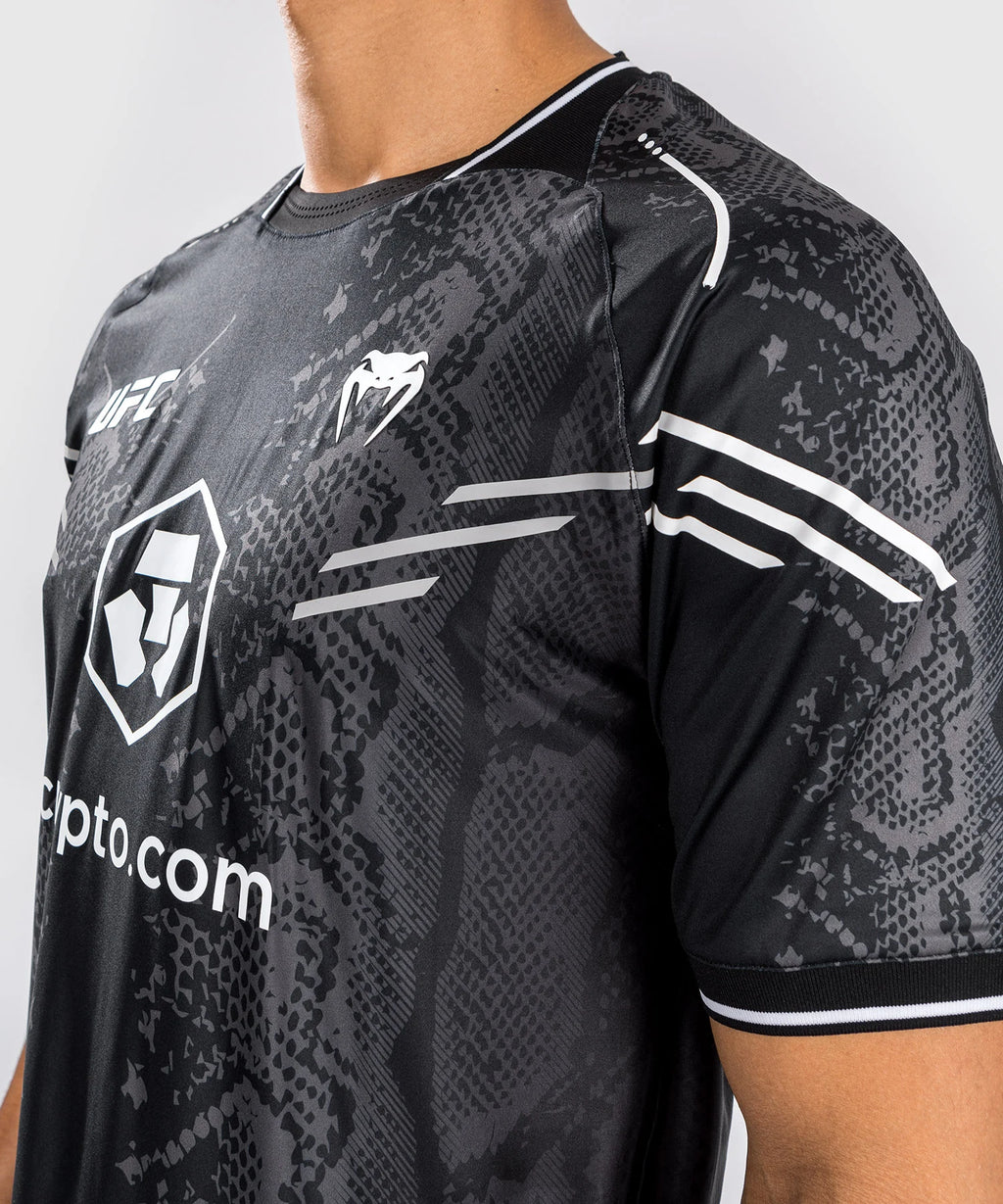 Jersey Ufc Venum Playera Oficial Authentic Fight Night Mma Negro Camuflado M